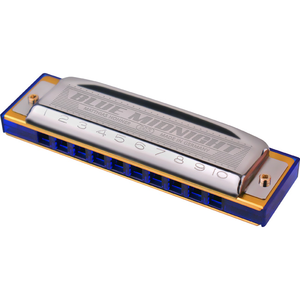 Hohner 595BX-C Blue Midnight Harmonica Key of C Authentic