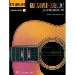 Hal Leonard HL8379 Guitar Method Left Handed Edition Book 1 with Audio Access Collections