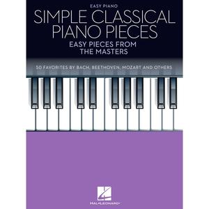 Hal Leonard HL14248 Simple Classical Piano Pieces Easy Piano Sale How Much