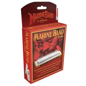 Hohner 1896BX-BF Harmonica Marine Band Key of Bb Blister Pack Cheap Pice From China