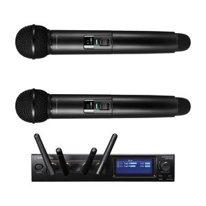 Audio-Technica ATW-1422 Wireless Dynamic Dual Handheld Microphone System For Sale Cheap Online