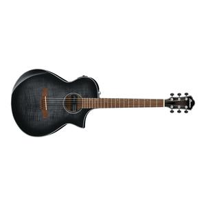 Ibanez AEWC400-TKS Comfort Body Acoustic/Electric Guitar-Transparent Black Sunburst Cheap Free Shipping
