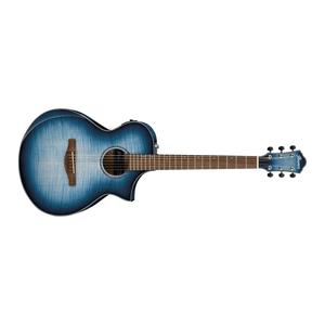Ibanez AEWC400-IBB Comfort Body Acoustic/Electric Guitar-Indigo Blue Burst Fake Cheap Online