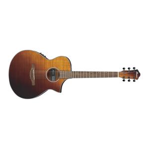 Ibanez AEWC32FM-ASF Thinline Acoustic/Electric Guitar-Amber Sunset Fade Clearance Inexpensive
