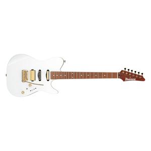 Ibanez LB1-WH Lari Basilio Signature Electric Guitar with Hardshell Case-White Clearance In China
