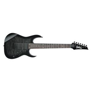 Ibanez GRG7221QA-TKS Gio Series 7-String Electric Guitar-Transparent Black Sunburst Clearance Newest