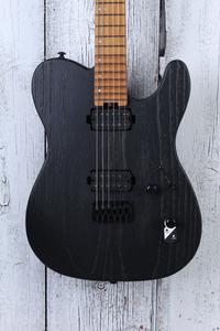 ESP LTD TE-1000 Solid Body Electric Guitar Seymour Duncan HH Black Blast Finish Cheap Cost