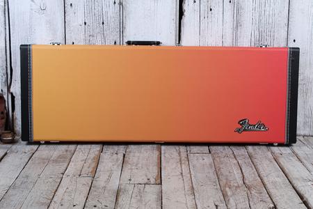 Fender Ombre Stratocaster and Telecaster Hardshell Guitar Case Tequila Sunrise Free Shipping New Styles