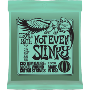 Ernie Ball 2626 Not Even Slinky Nickel Wound Electric Guitar Strings, 12-56 Clearance Factory Outlet