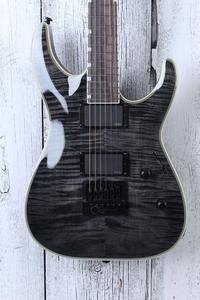 ESP LTD MH-1000FM Evertune Solid Body Electric Guitar See Thru Black Outlet Release Dates