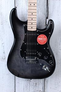 Fender Squier Affinity Series Stratocaster FMT HSS Electric Guitar Black Burst Clearance Ebay