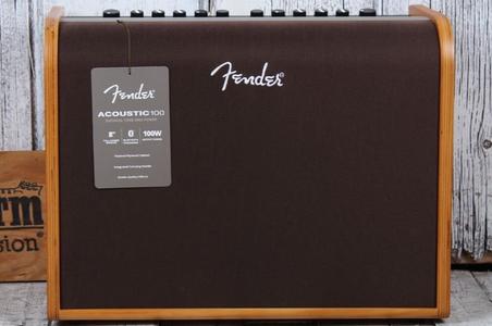 Fender® Acoustic 100 Acoustic Guitar Amplifier 100 Watt 1 x 8 Amp with Bluetooth Buy Cheap How Much