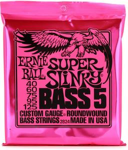 Ernie Ball 2824 Super Slinky 5-String Bass Nickel Wound Bass Strings Buy Cheap Outlet Locations