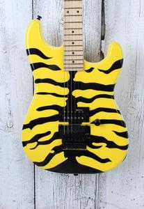 ESP LTD GL-200MT George Lynch M1 Tiger Electric Guitar Yellow with Tiger Graphic Clearance Eastbay