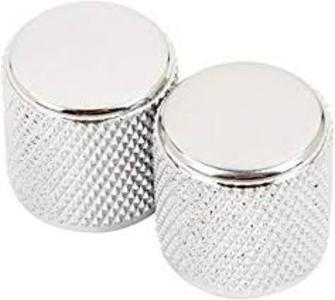Fender Knob - Fender® Telecaster/P-Bass Barrel Chrome Set of 2 Cheap Pice Low Shipping Fee