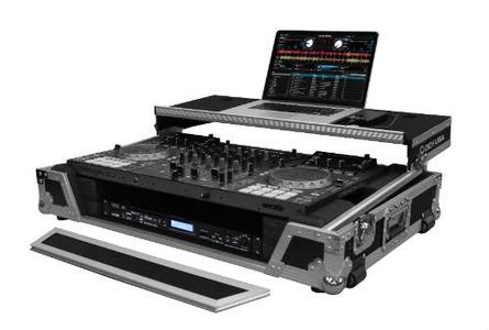 Odyssey Bottom 1U 19-Inch Rack Space Removable Front Panel Glide Style DJ Controller Case for Denon MCX8000 Finishline Sale Online