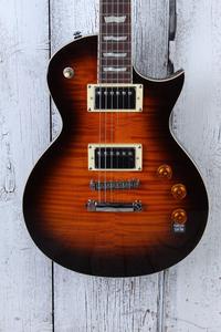 ESP LTD EC Series EC-256FM Electric Guitar Flame Maple Top Dark Brown Sunburst Sale Affordable