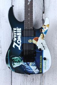 ESP LTD KH-WZ Kirk Hammett White Zombie Electric Guitar with Hardshell Case Discount How Much