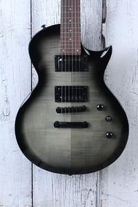 ESP LTD EC-200DX Solid Body Electric Guitar Flame Maple Top Charcoal Burst Cost Online