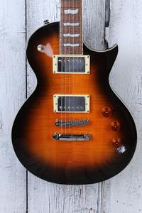 ESP LTD EC Series EC-256FM Electric Guitar Flame Maple Top Dark Brown Sunburst Cheap Sale 2025 Unisex