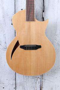 ESP LTD TL-6N Nylon String Thinline Acoustic Electric Guitar Natural Finish Cheap Pice Cost