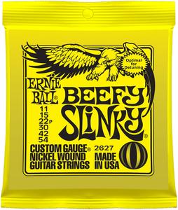Ernie Ball 2627 Beefy Slinky Nickel Wound Electric Guitar Strings, 11-54 Low Cost Cheap Online