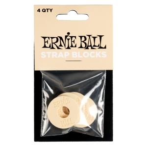 Ernie Ball Strap Blocks 4PK - Cream Huge Surprise Cheap Pice