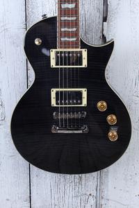 ESP LTD EC Series EC-256FM Electric Guitar Flame Maple Top See Thru Black Cheap Sale Looking For