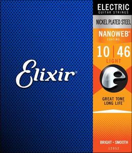 Elixir Nanoweb Nickel Plated Light Electric Guitar Strings - 10/46 Fashionable Cheap Pice