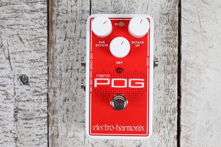 Electro-Harmonix Nano Pog Polyphonic Octave Generator Guitar Effects Pedal Buy Cheap Discounts