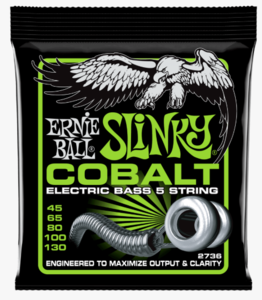 Ernie Ball EB2736 Bass 5 Slinky Cobalt Electric Bass Strings - 45/130 Visit Sale Online