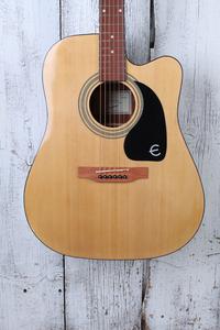 Epiphone Songmaker Deluxe FT-100CE Dreadnought Acoustic Electric Guitar Natural Discount Visit New