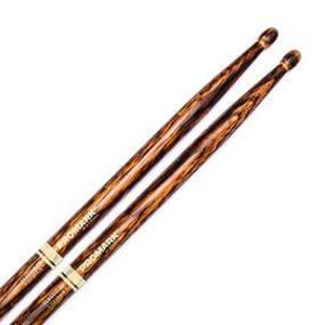Promark TX2BW-FG Drumsticks 2B Firegrain Wood Tip American Hickory Clearance Limited Edition