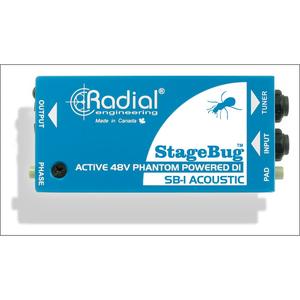 Radial Engineering SB-1 StageBug Active Acoustic Direct Box Low Pice
