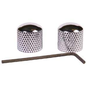 Profile P195 Telecaster Style Knobs 2-Pack-Chrome Discount 2025