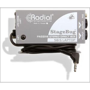 Radial Engineering SB-5 StageBug Passive Stereo Laptop Direct Box Cheap Outlet Locations