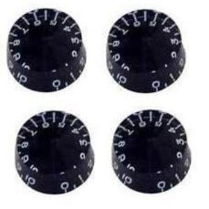Profile 2354BK-PK 4-Pack Les Paul Style Speed Knobs-Black Cheap Good Selling