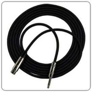 Rapco RHZV-6 Hi-Z Microphone Cable 1/4" Male- XLR Female-6ft Cheap Footlocker