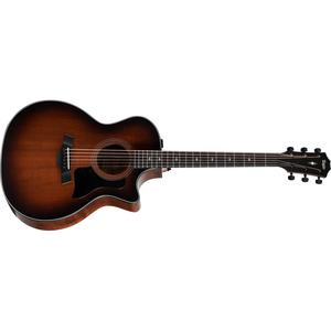 Taylor 324ce 300 Series Grand Auditorium Acoustic/Electric Guitar with V-Class Bracing, ES2 Pickup & Hardshell Case Cheap Sale Pictures