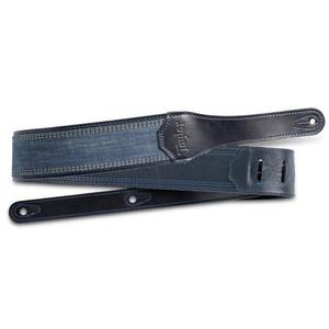 Taylor 2.5" Blue Denim Leather Guitar Strap Free Shipping Finishline