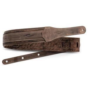 Taylor 2.5" Element Distressed Leather Guitar Strap-Dark Brown Outlet Locations Cheap Online