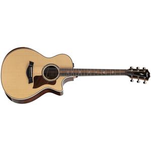 Taylor 812CE 800 Series Grand Concert Acoustic/Electric Guitar with V-Class Bracing, ES2 Pickup and Hardshell Case Tumblr Online