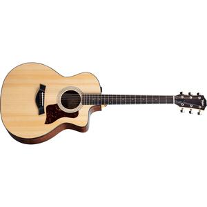 Taylor 214CE-PLUS Grand Auditorium Spruce/Rosewood Acoustic/Electric Guitar with Aerocase Real For Sale