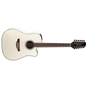 Takamine GD37CE-12-PW 12-String Dreadnought Acoustic/Electric Guitar with Gig Bag-Pearl White Popular Online