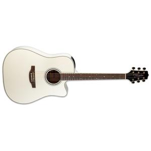 Takamine GD37CE-PW Dreadnought Acoustic/Electric Guitar with Gig Bag-Pearl White Perfect Sale Online
