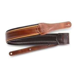Taylor 2.5" Century Leather Guitar Strap-Brown/Butterscotch/Black Cheap Sale Inexpensive