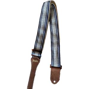 Taylor Academy 2" Jacquard Cotton Guitar Strap-Blue/White New Arrival Cheap Online