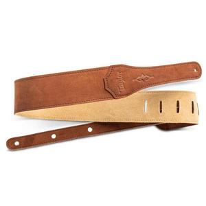Taylor 2.5" Gemstone Sanded Suede Guitar Strap-Medium Brown Free Shipping Fashion Style