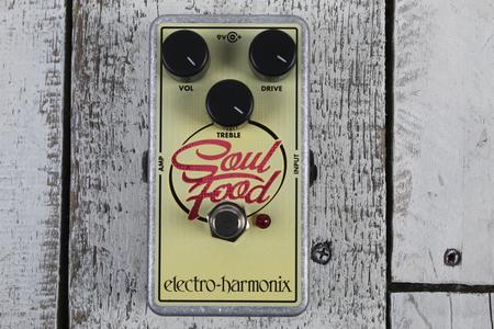 Electro Harmonix Soul Food Electric Guitar Overdrive Distortion Effects Pedal Browse For Sale