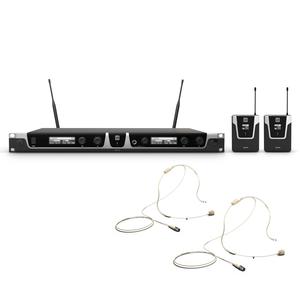 LD Systems U505 BPHH 2 Wireless Microphone System with Bodypacks and Headsets, Beige Sale Outlet Locations